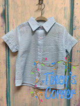 Seersucker Dress Shirt