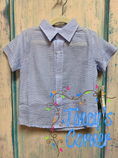 Seersucker Dress Shirt