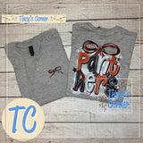 Panthers Bow Mascot Tee