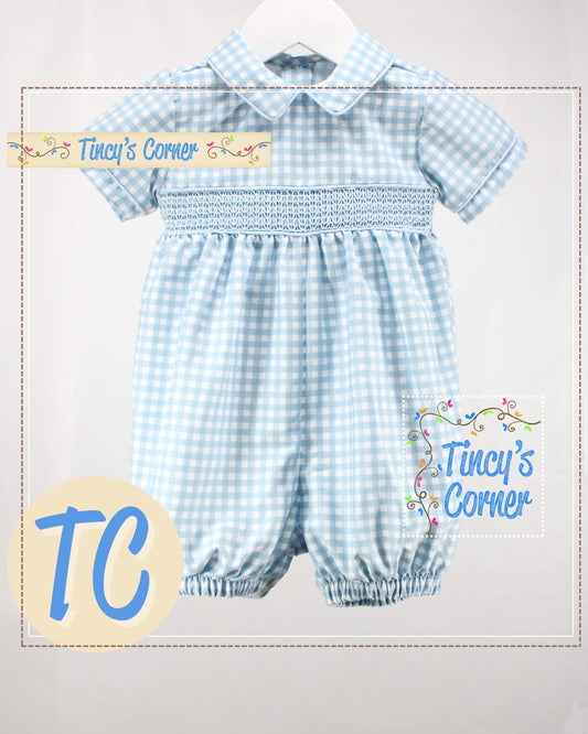 Gingham Classic Bubble