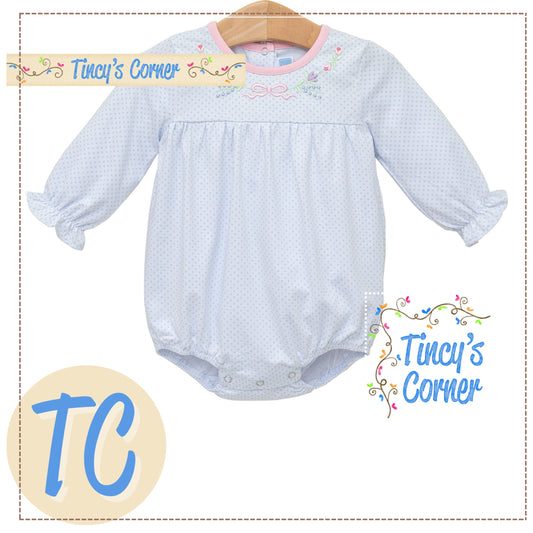 Floral Embroidery Bubble