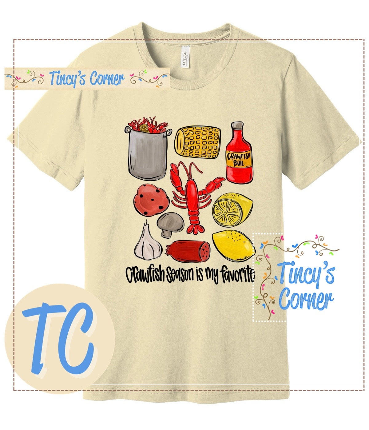 Crawfish Season is My Favorite T-Shirt