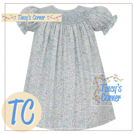 Liberty Floral Bishop Dress