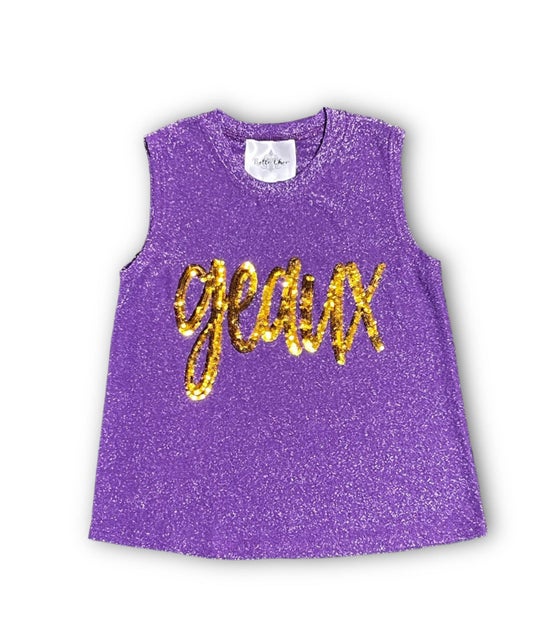 Geaux Sequin Tank