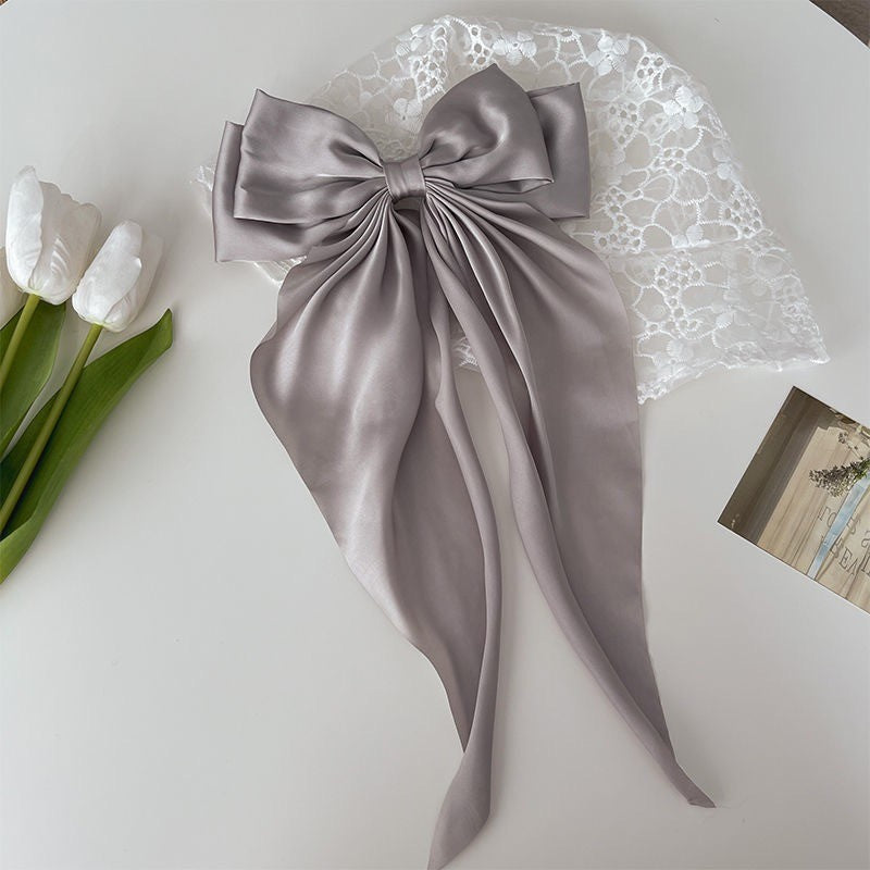 Oversized Satin Hairbow