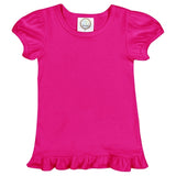 Infant SS Ruffle T-Shirt