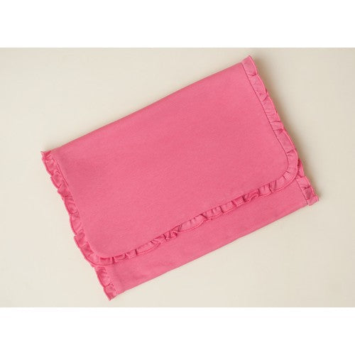 Infant Burp Cloth Ruffle