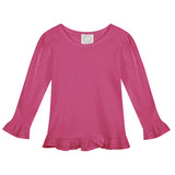 Infant LS Ruffle T-Shirt
