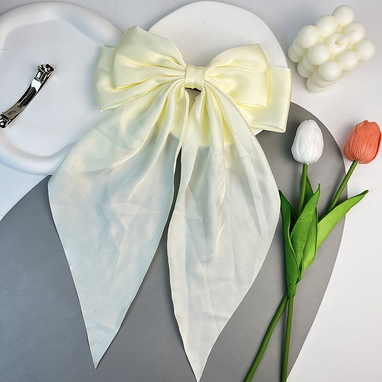 Oversized Satin Hairbow