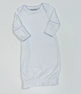 Picot Trim Infant Baby Gown