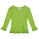 Infant LS Ruffle T-Shirt
