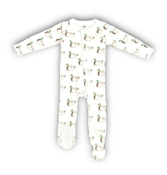 Mallard Bamboo Footie Sleeper