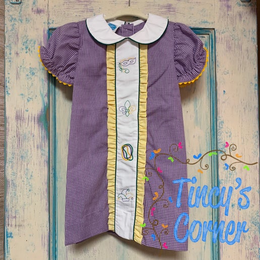 Mardi Gras Spirit Dress