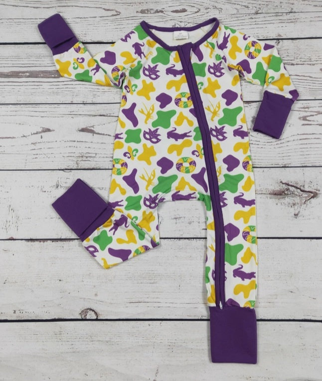 Mardi Gras Camo Sleeper