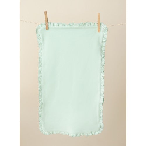 Infant Burp Cloth Ruffle