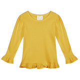 Infant LS Ruffle T-Shirt