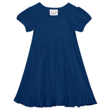 Infant SS Empire Waist Ruffle Dress