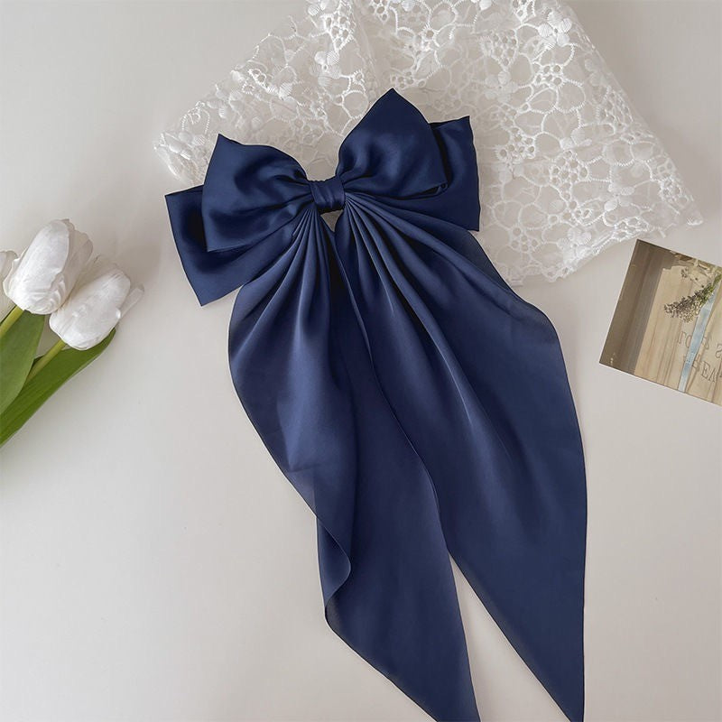 Oversized Satin Hairbow
