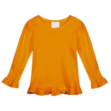 Infant LS Ruffle T-Shirt