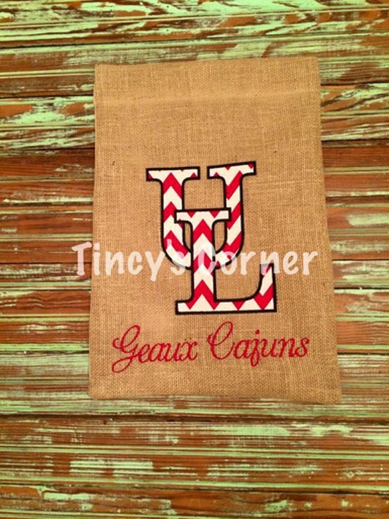 UL Geaux Cajuns Garden Flag