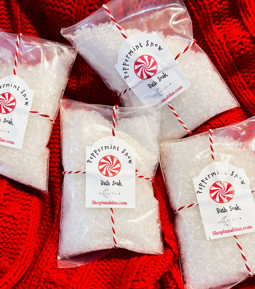 Peppermint Snow Bath Soak