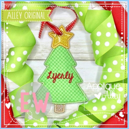 Christmas Tree Bag Tag