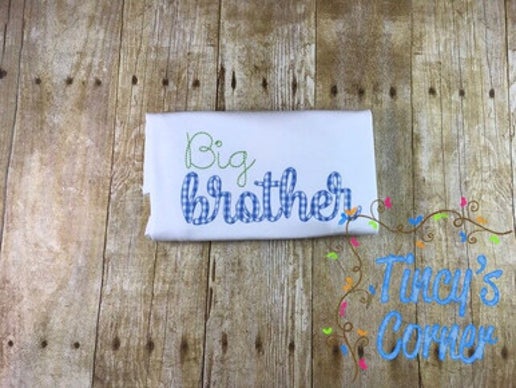 Big Brother Applique T-Shirt