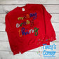 Merry Every Thing Tinsel Garland Embroidery Sweatshirt