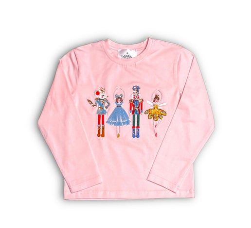 Girl's Ballet Characters Sequin Shirt