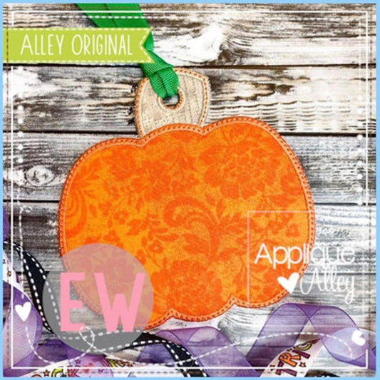 Pumpkin Bag Tag