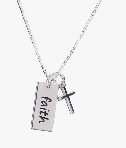 First Communion Faith Necklace