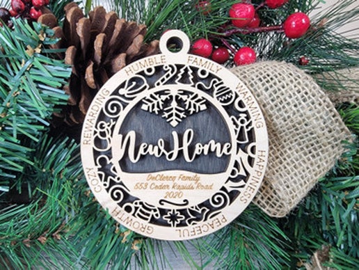 New Home Christmas Ornament