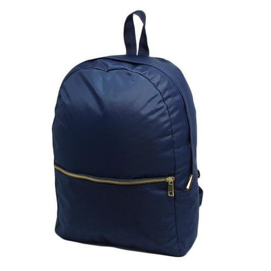 Nylon Brass Medium Backpack