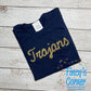 Trojans Fringe Embroidery Sweatshirt