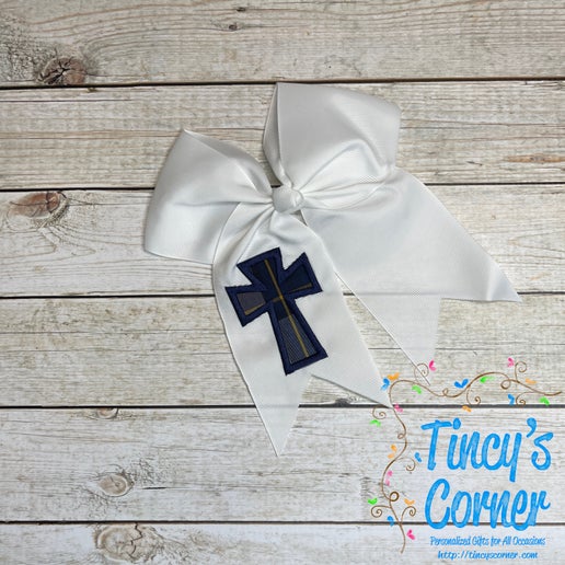 Sacred Heart (VP) Uniform Cross Hair Bow