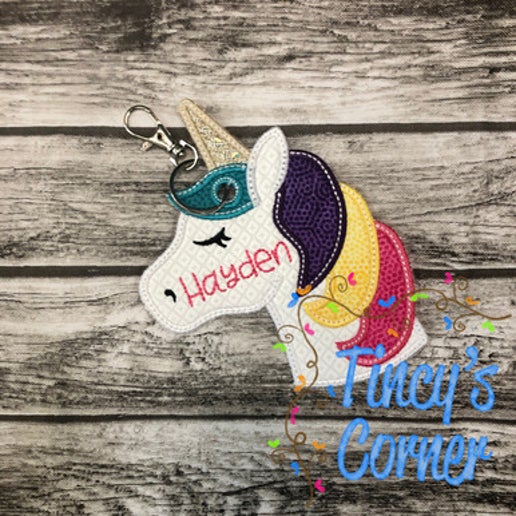 Unicorn Bag Tag
