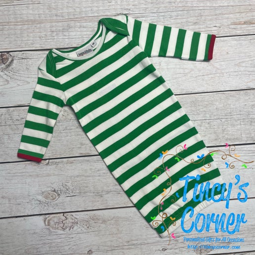 Unisex Infant Christmas Gown