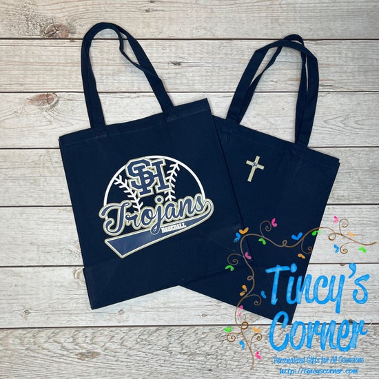 Navy Tote Bag