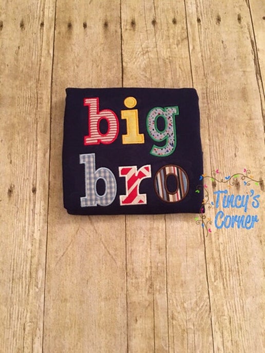 Big Bro Applique T-Shirt