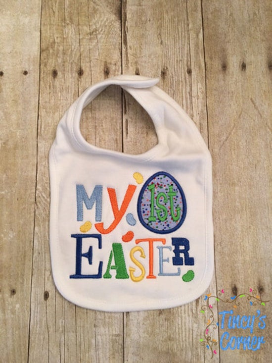 Boy My First Easter Applique T-Shirt