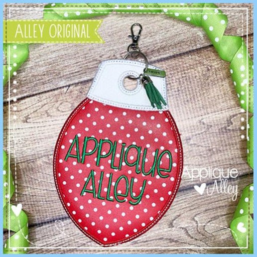 Christmas Light Bag Tag