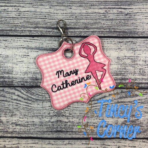 Dancer Bag Tag