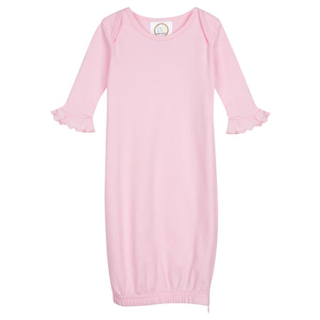 Girl's LS Ruffle Infant Gown