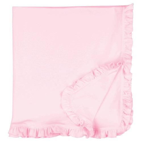 Infant Baby Blanket Ruffle