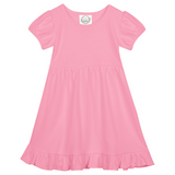 Infant SS Empire Waist Ruffle Dress