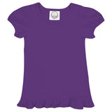 Infant SS Ruffle T-Shirt