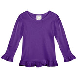 Infant LS Ruffle T-Shirt