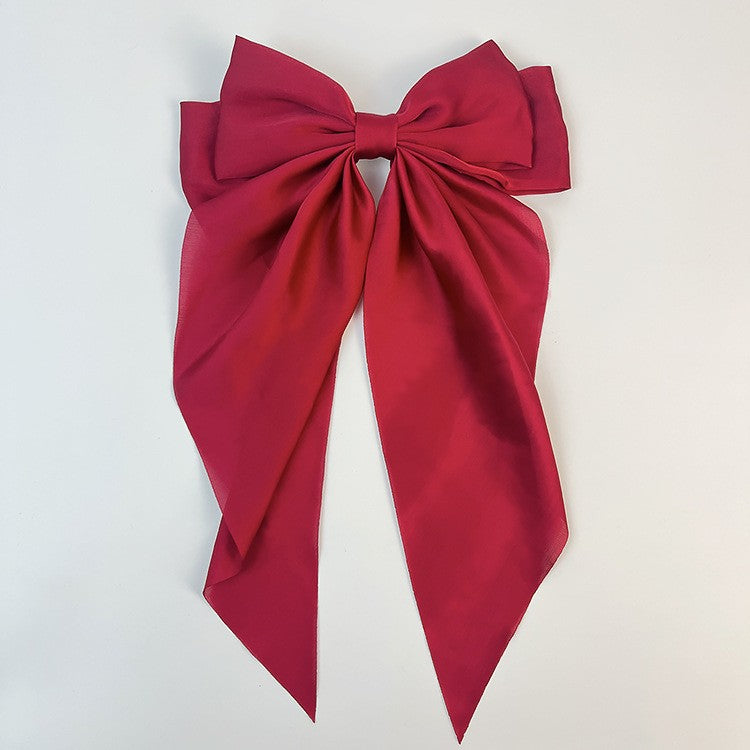 Oversized Satin Hairbow