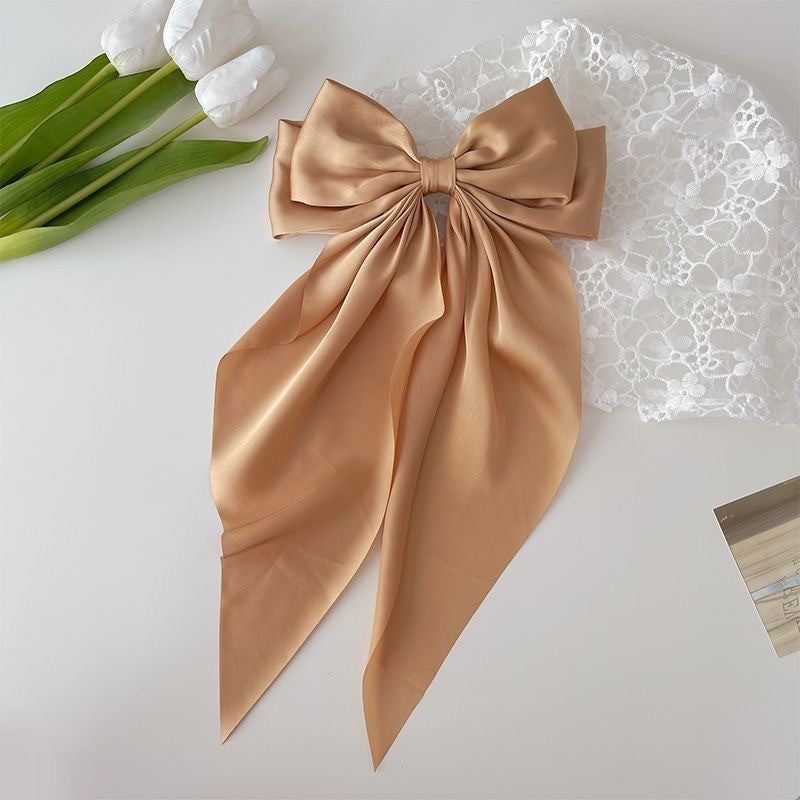 Oversized Satin Hairbow