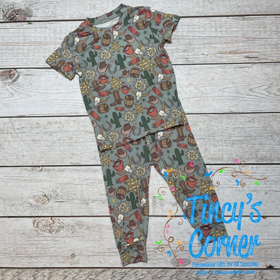 Western Bamboo PJs